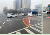 济南：交通综合治理，预防大型车辆右转盲区交通事故